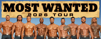 Australia's Thunder From Down Under - Most Wanted Tour 2026